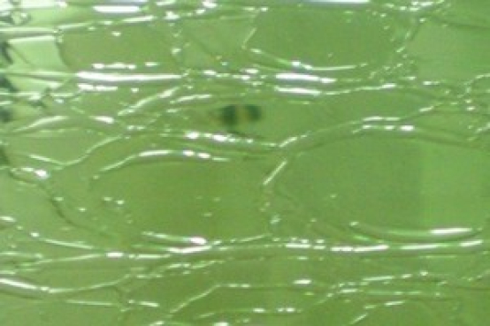 Grünes Craqueleé ,Glas,
